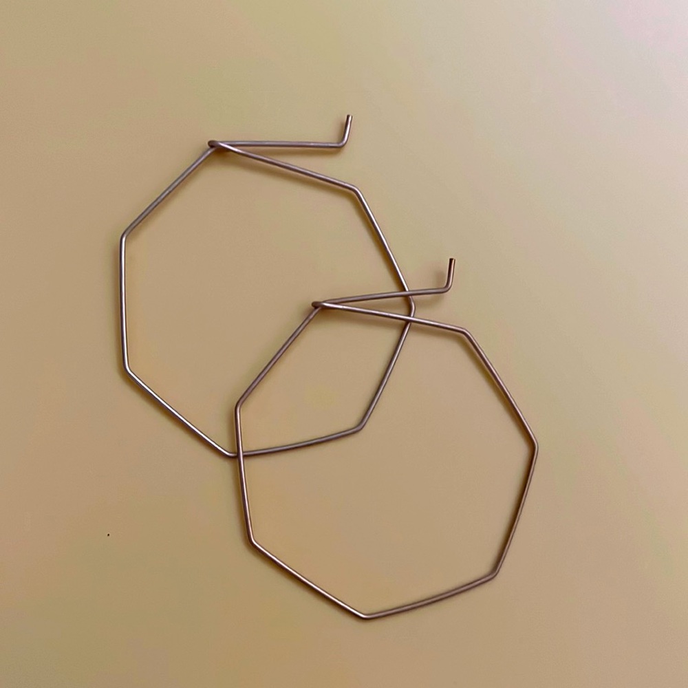 Gold earrings!